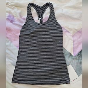 Lululemon Cool Racerback striped tank